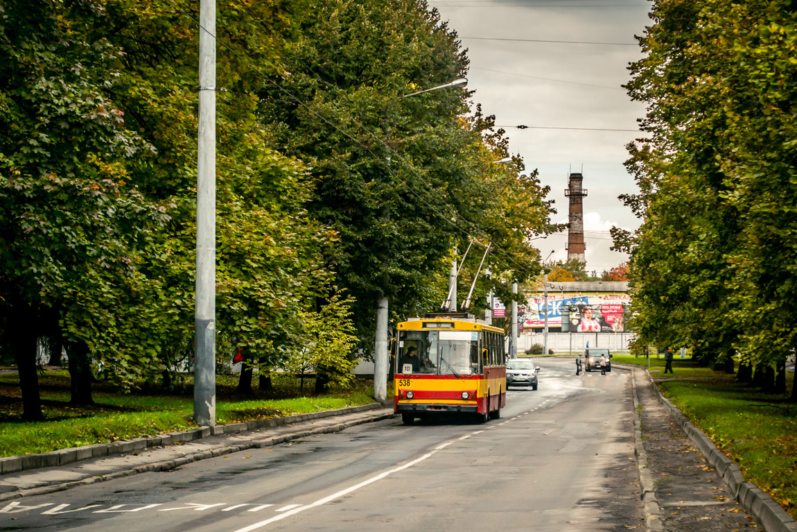 Львов, Škoda 14Tr02/6 № 538