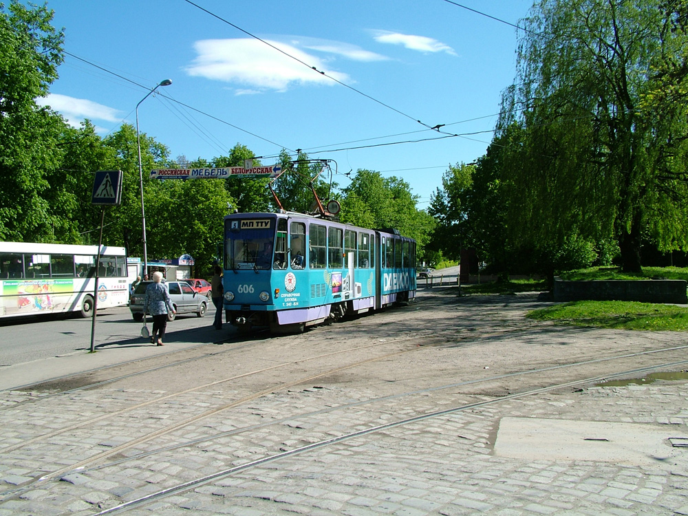Калининград, Tatra KT4D № 606