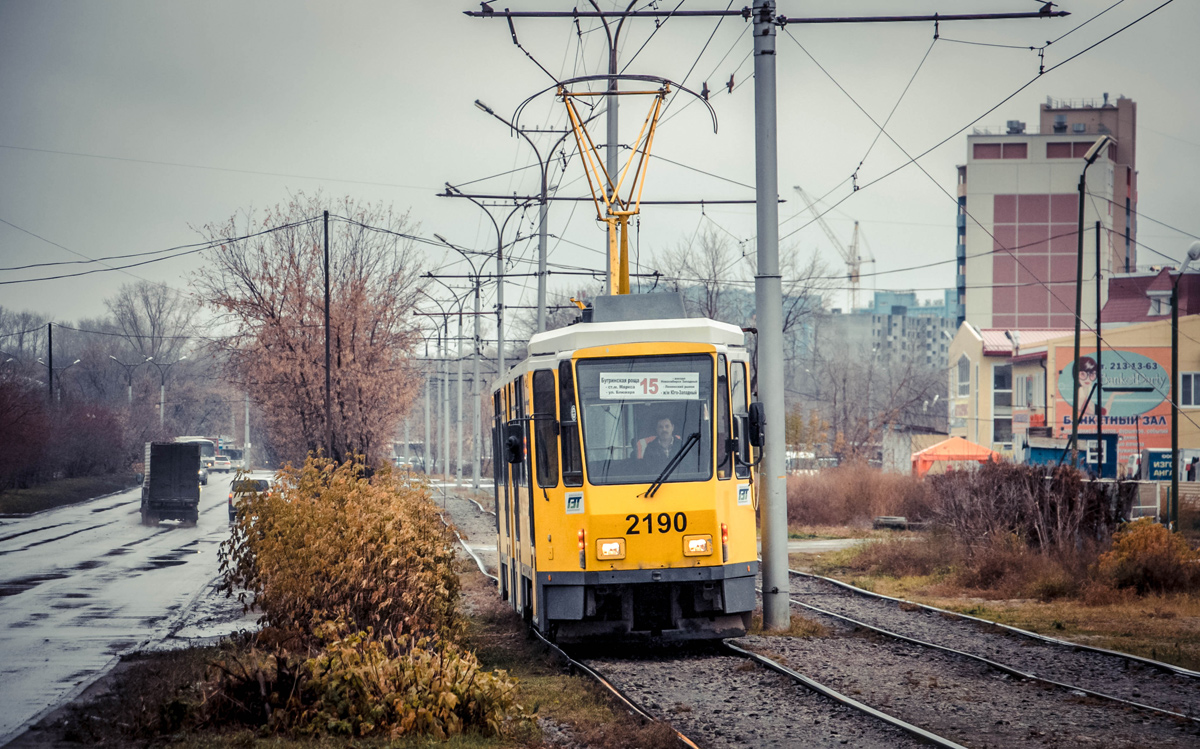 Новосибирск, Tatra KT4DM № 2190