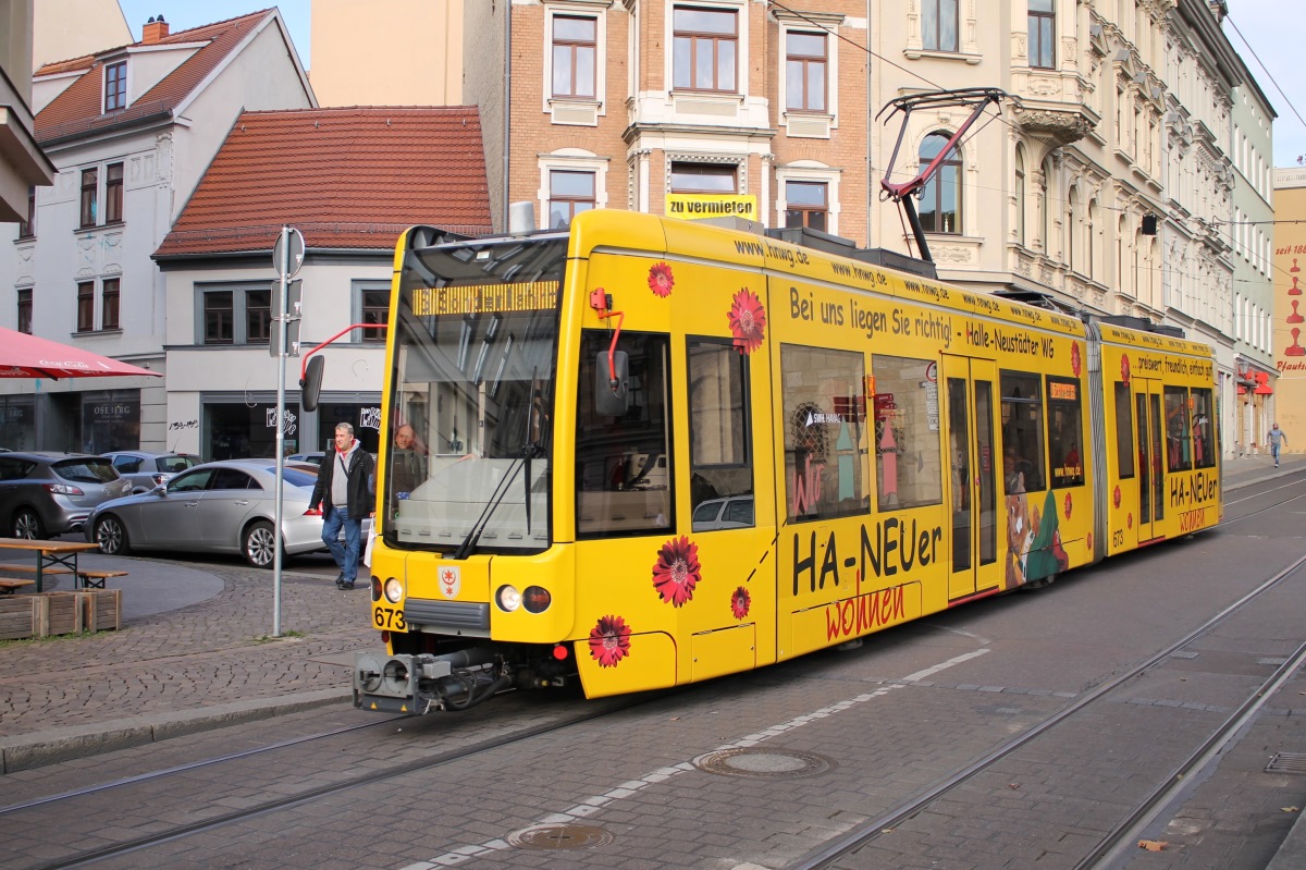 Галле, Bombardier MGT-K № 673