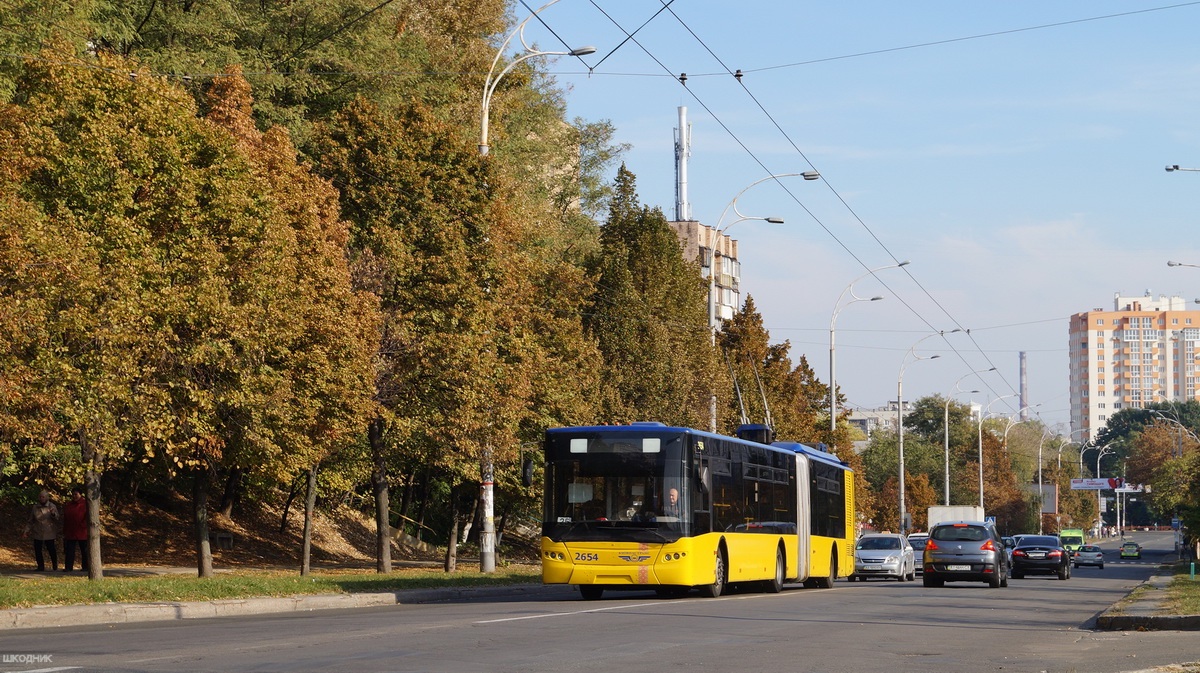 Киев, ЛАЗ E301D1 № 2654