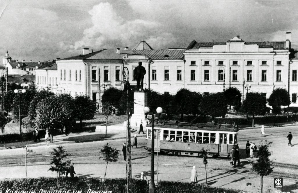 Тверь — Старые фотографии (1917—1991); Тверь — Трамвайные линии: Центральный район