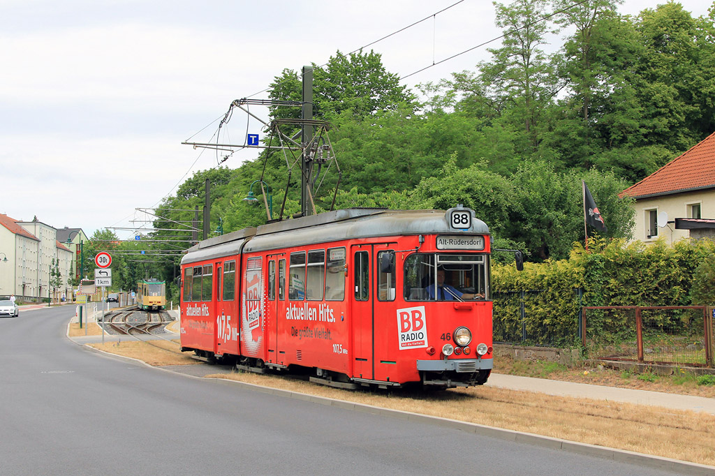 Шёнайхе – Рюдерсдорф, Duewag GT6ZR № 46