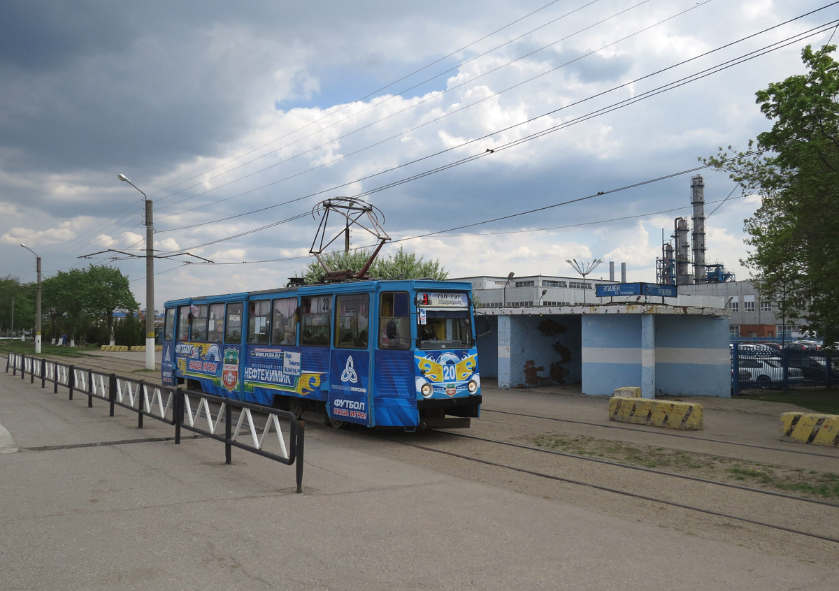 Нижнекамск, 71-605 (КТМ-5М3) № 20; Нижнекамск — Трамвайные линии и кольца