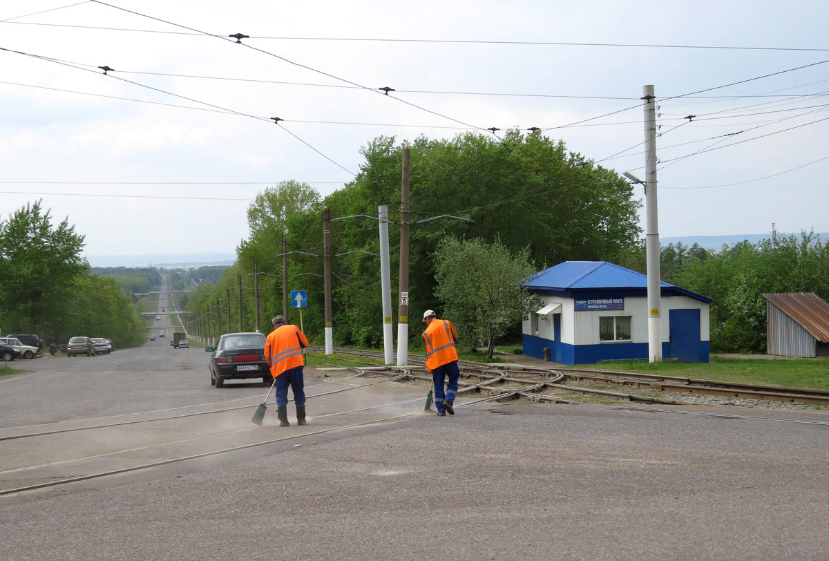 Нижнекамск — Трамвайные линии и кольца