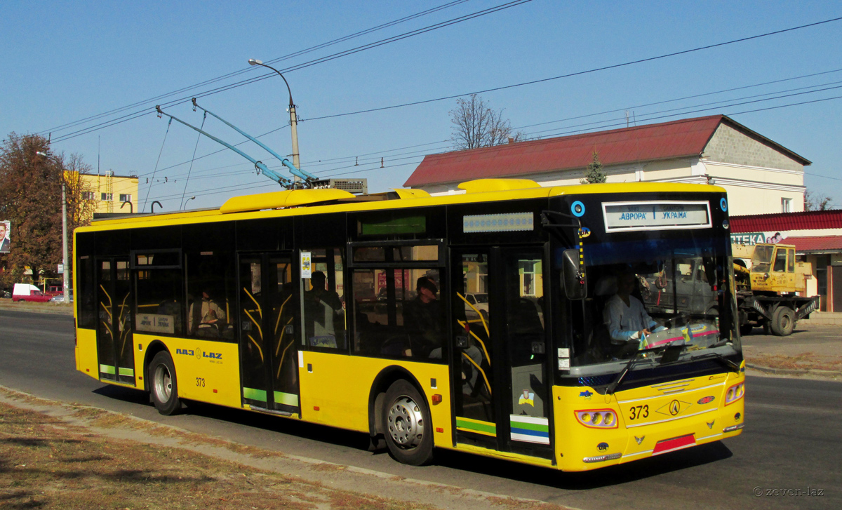 Черкассы, ЛАЗ E183D1 № 373