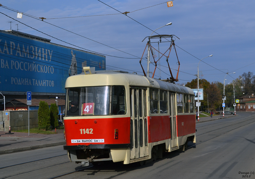 Ulyanovsk, Tatra T3SU № 1142 Ulyanovsk, Tatra T3SU № 1142