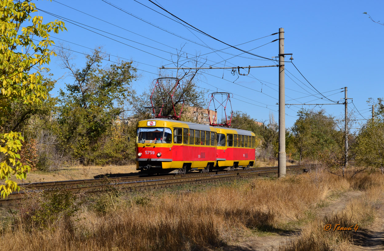 Volgograd, Tatra T3SU № 5759