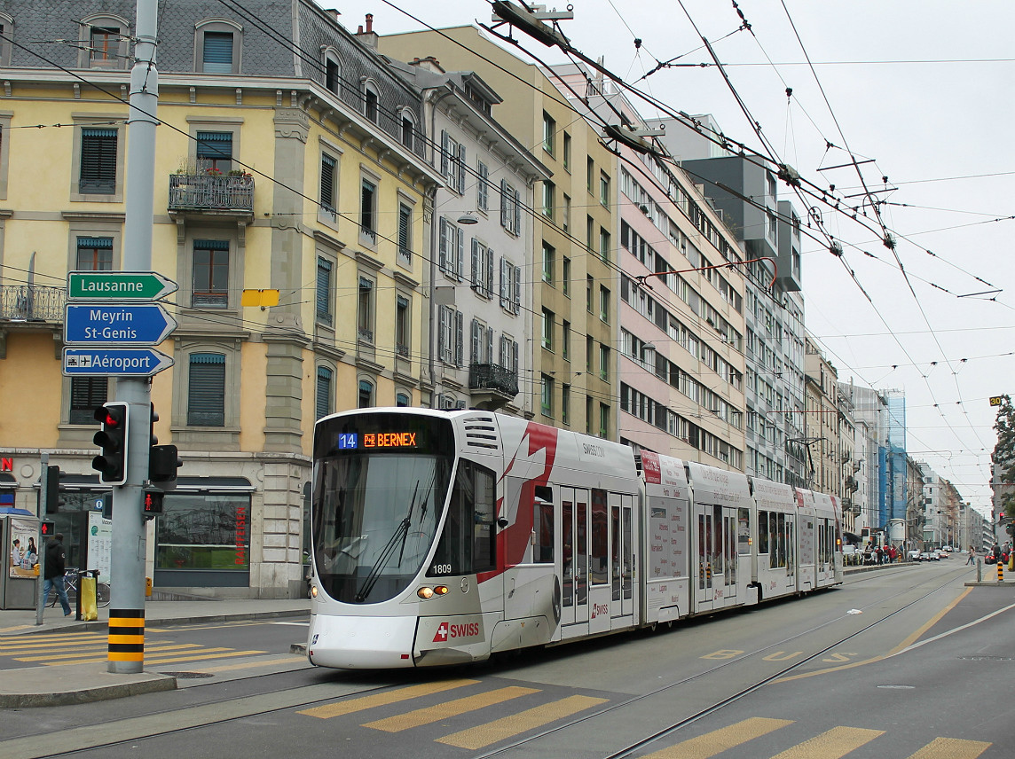 Женева, Stadler Tango ZR № 1809 Женева, Stadler Tango ZR № 1809