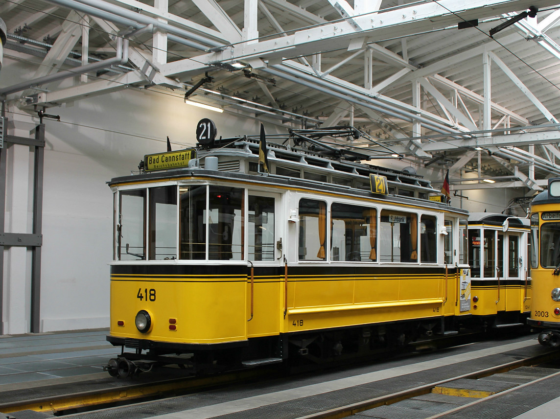 Штутгарт, Двухосный моторный Esslingen № 418 Штутгарт, Двухосный моторный Esslingen № 418