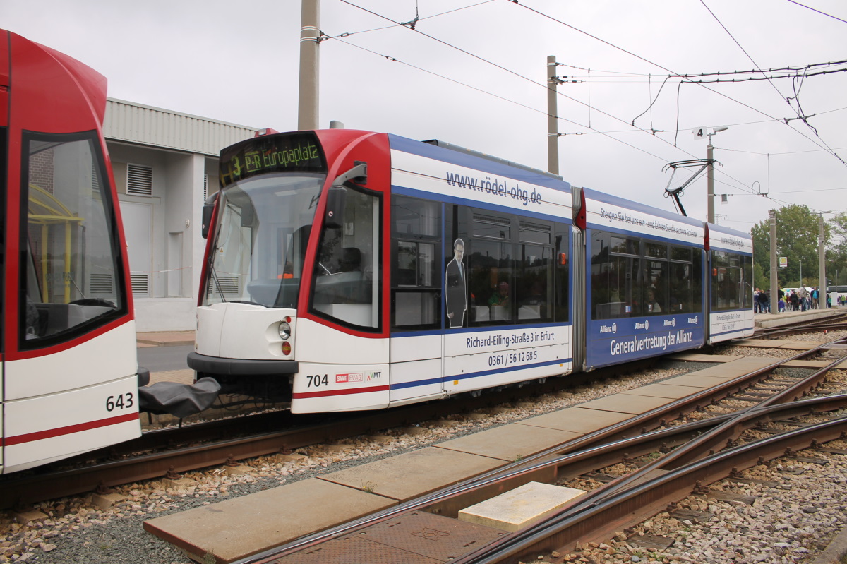 Erfurt, Siemens Combino Advanced Nr 704