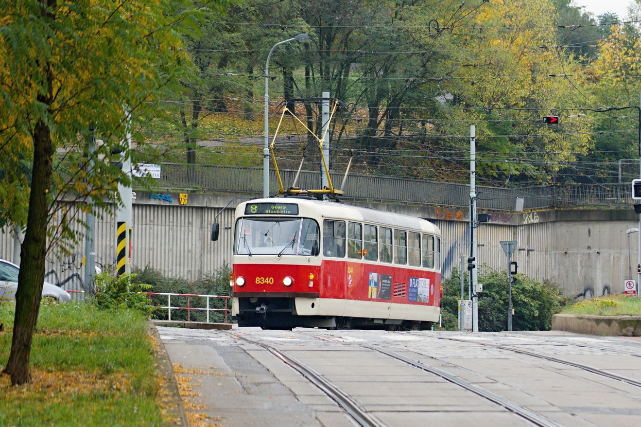 Прага, Tatra T3R.P № 8340
