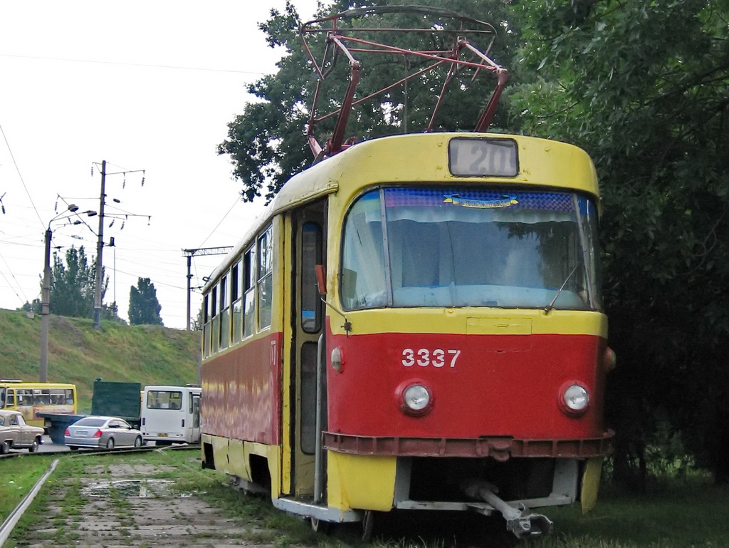 Одеса, Tatra T3SU (двухдверная) № 3337
