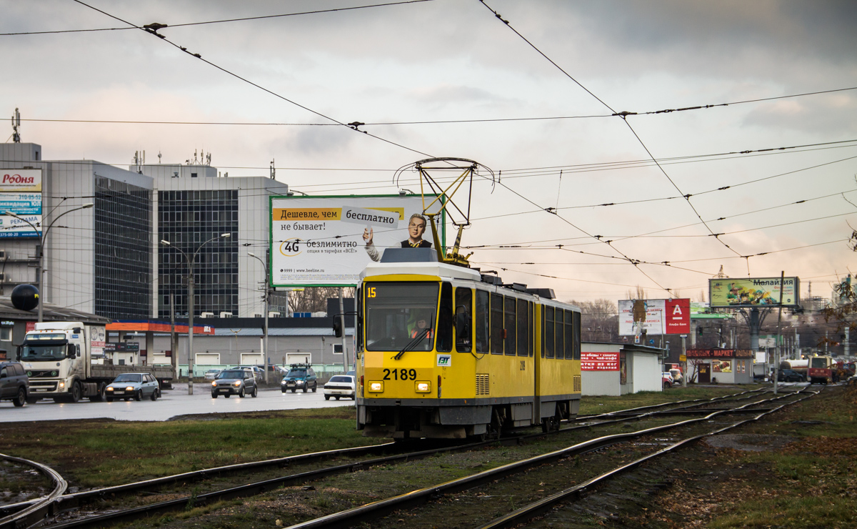 Новосибирск, Tatra KT4DM № 2189
