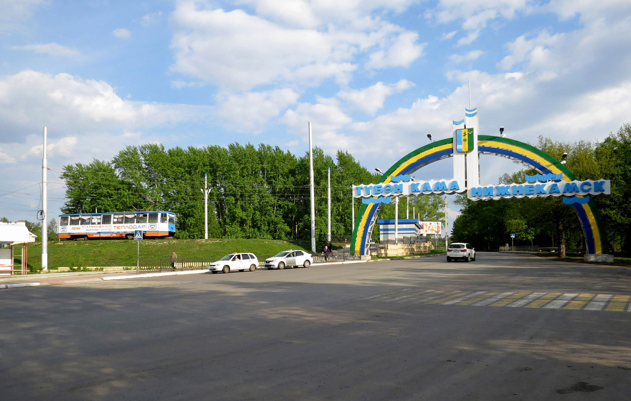 Нижнекамск — Трамвайные линии и кольца