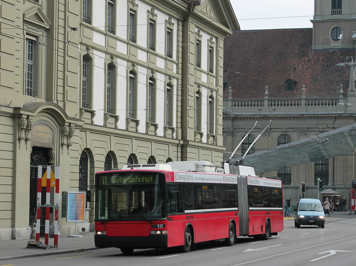Берн, Hess SwissTrolley 2 (BGT-N1) № 10