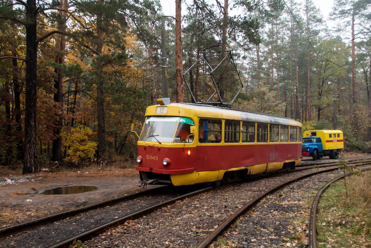 Kiev, Tatra T3SU N°. 5943