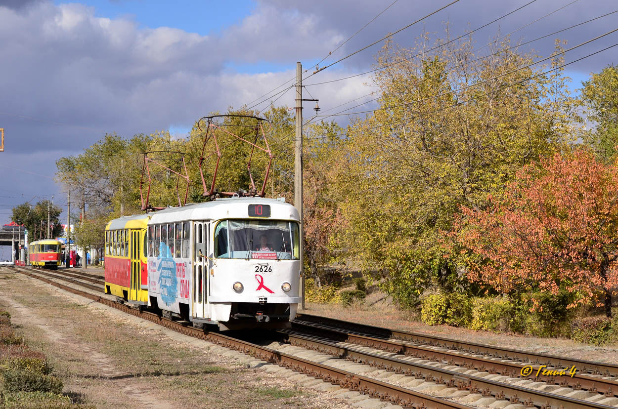 Volgograd, Tatra T3SU (2-door) # 2626 Volgograd, Tatra T3SU (2-door) # 2626