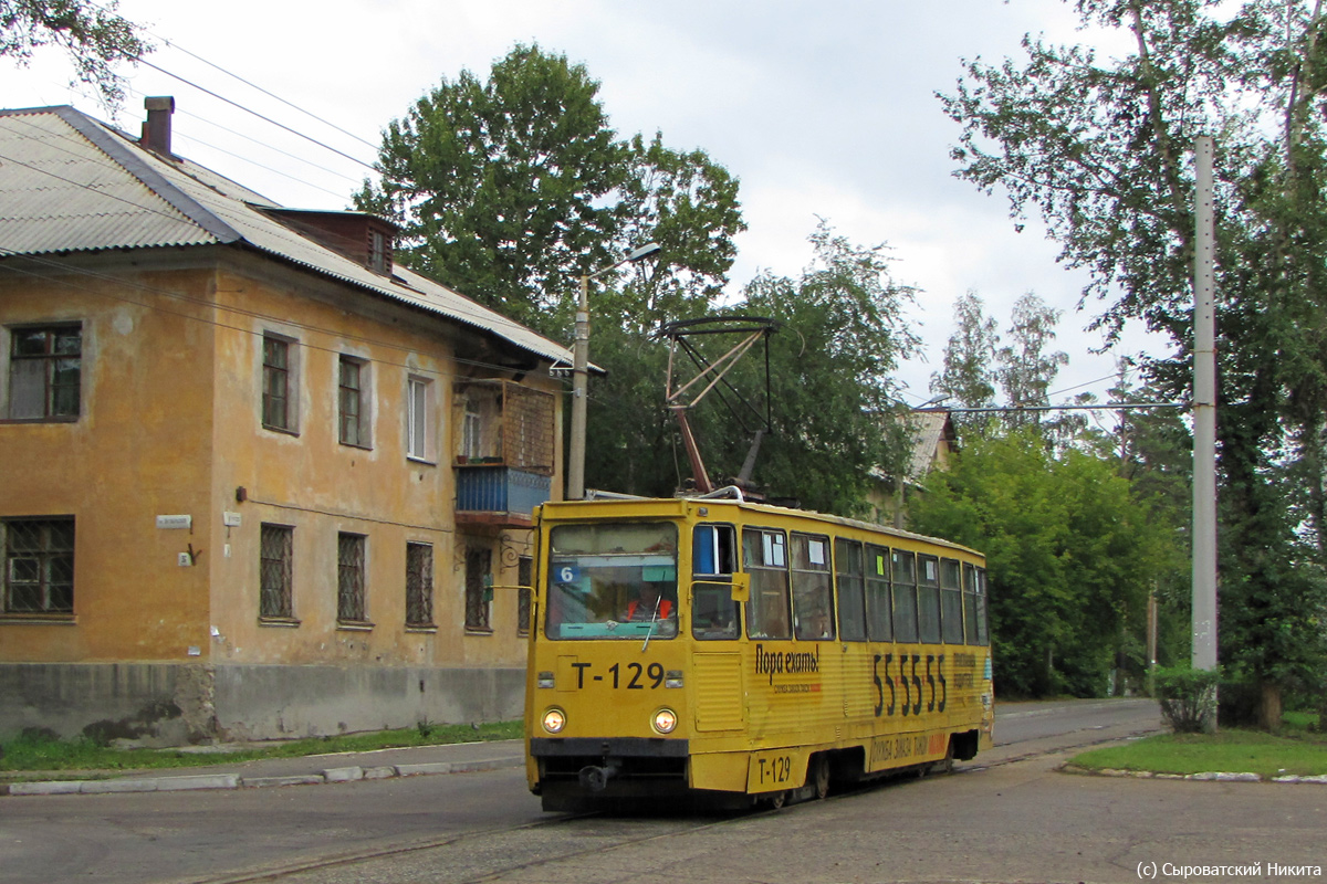Ангарск, 71-605 (КТМ-5М3) № 129