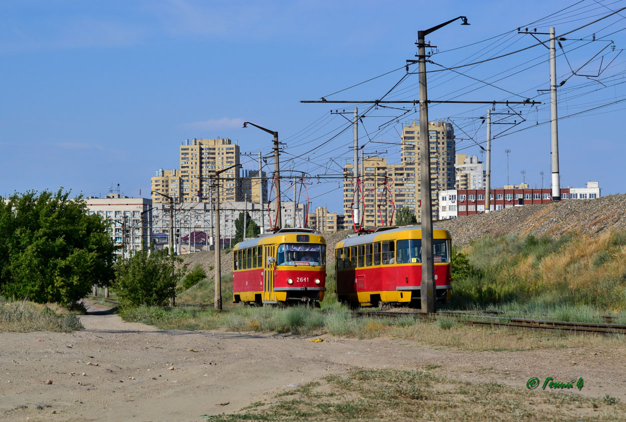 Волгоград, Tatra T3SU (двухдверная) № 2641