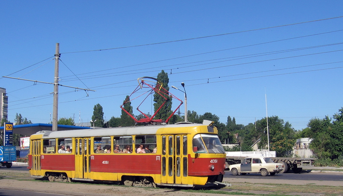 Одесса, Tatra T3SU № 4061