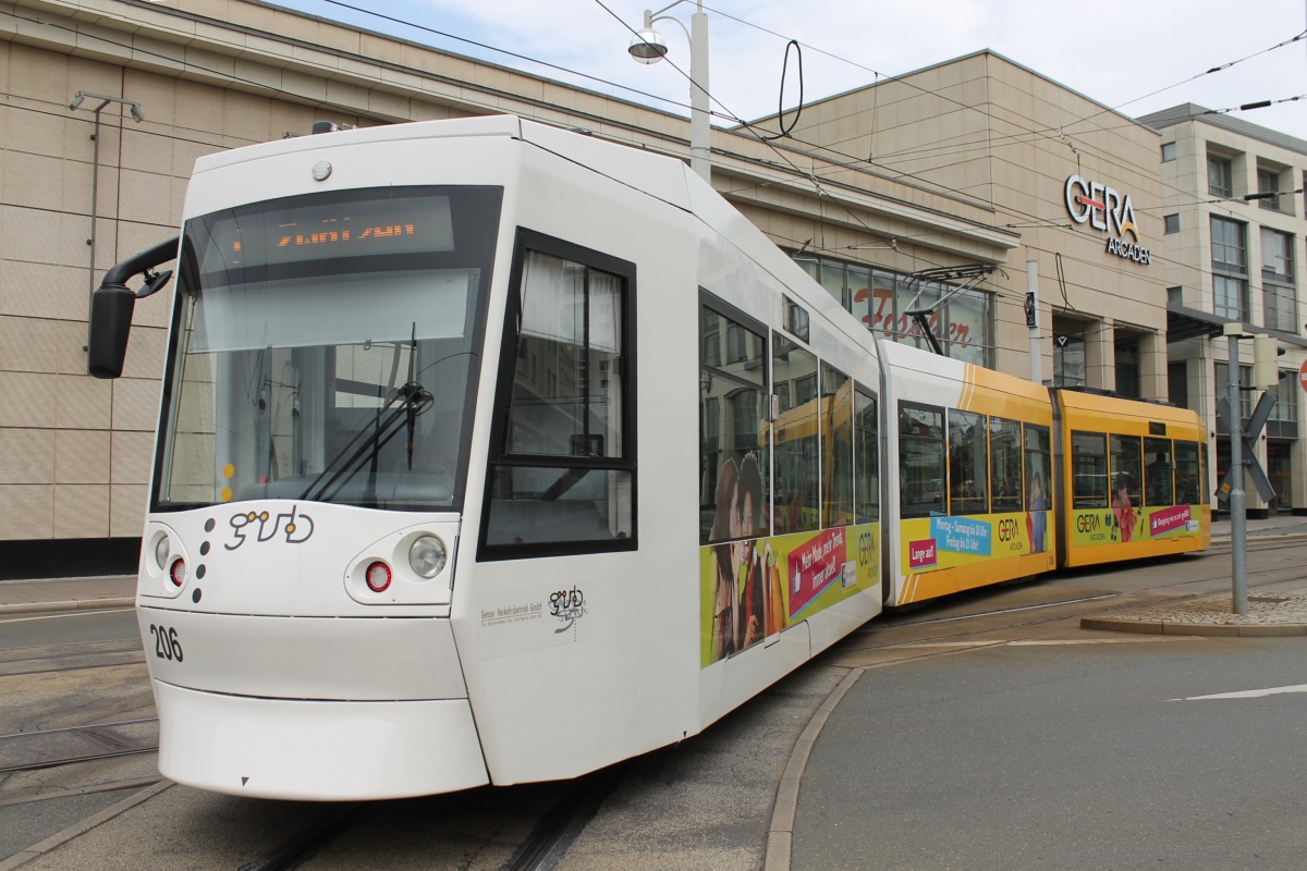 Гера, Alstom NGT8G № 206 Гера, Alstom NGT8G № 206