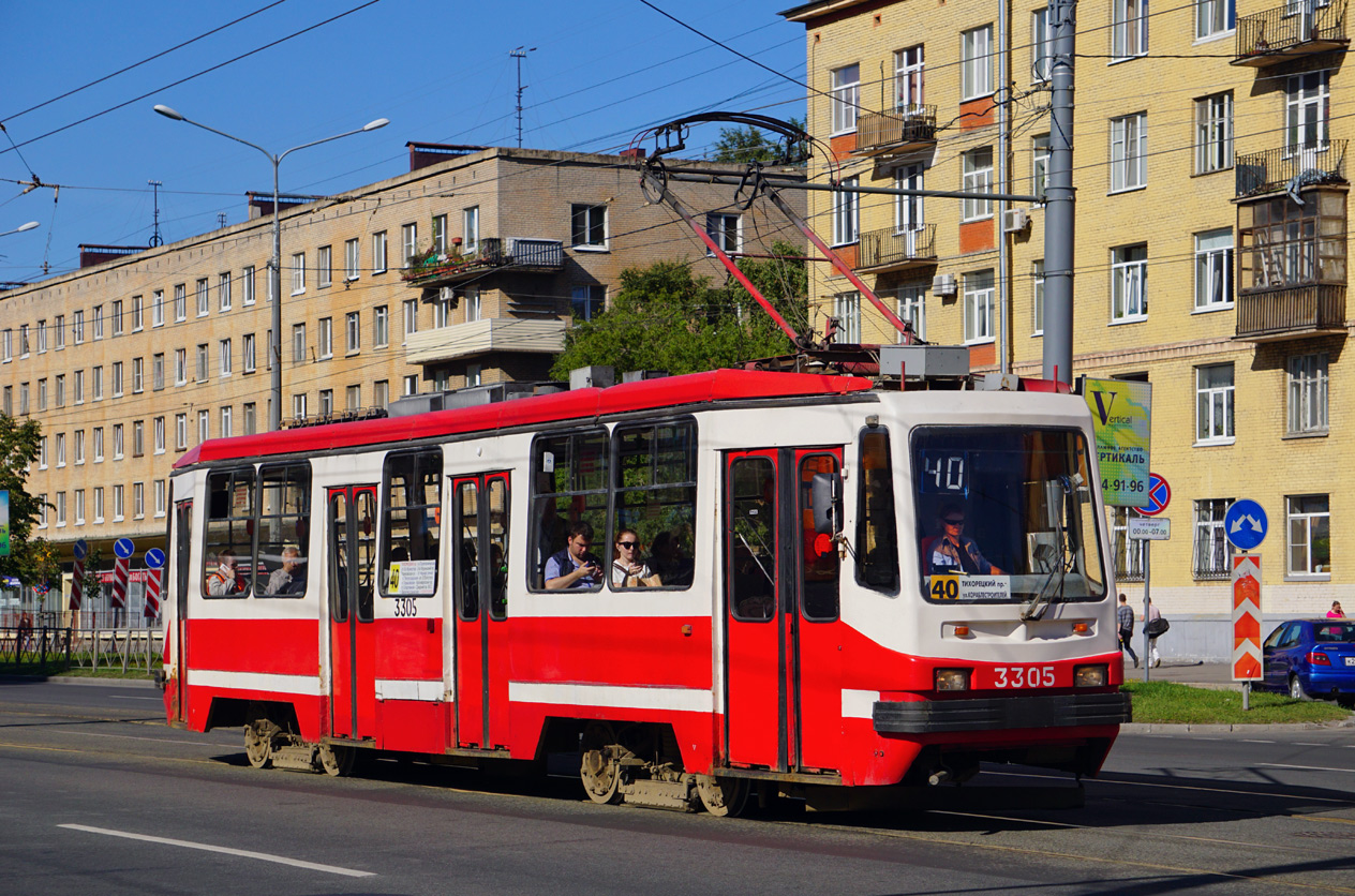 Санкт-Петербург, 71-134А (ЛМ-99АВ) № 3305