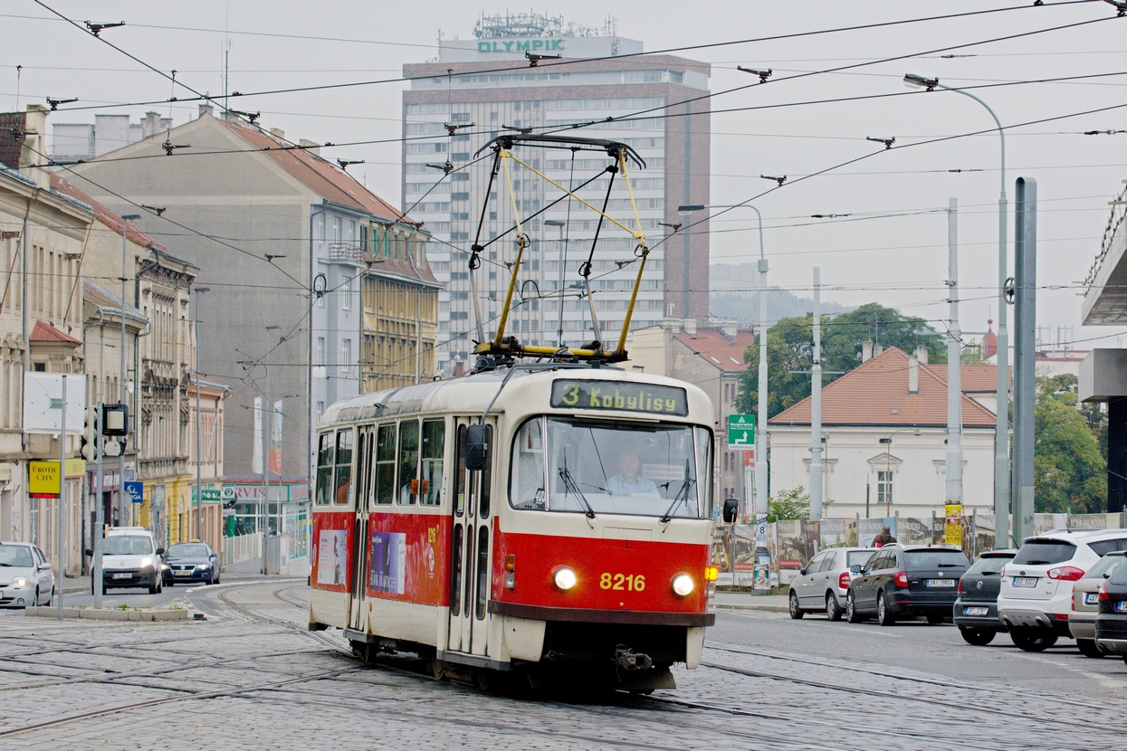Прага, Tatra T3R.P № 8216