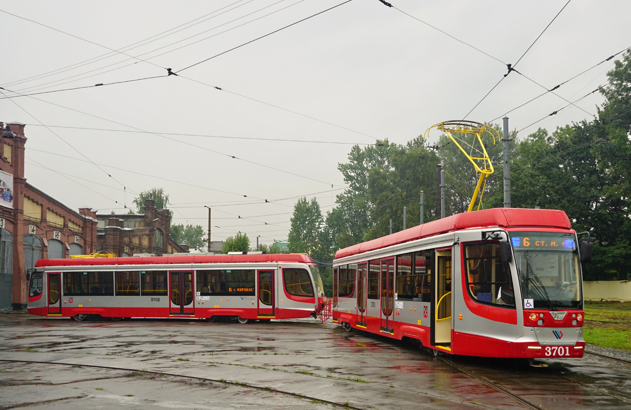 Санкт-Петербург, 71-623-03 № 3702; Санкт-Петербург, 71-623-03 № 3701