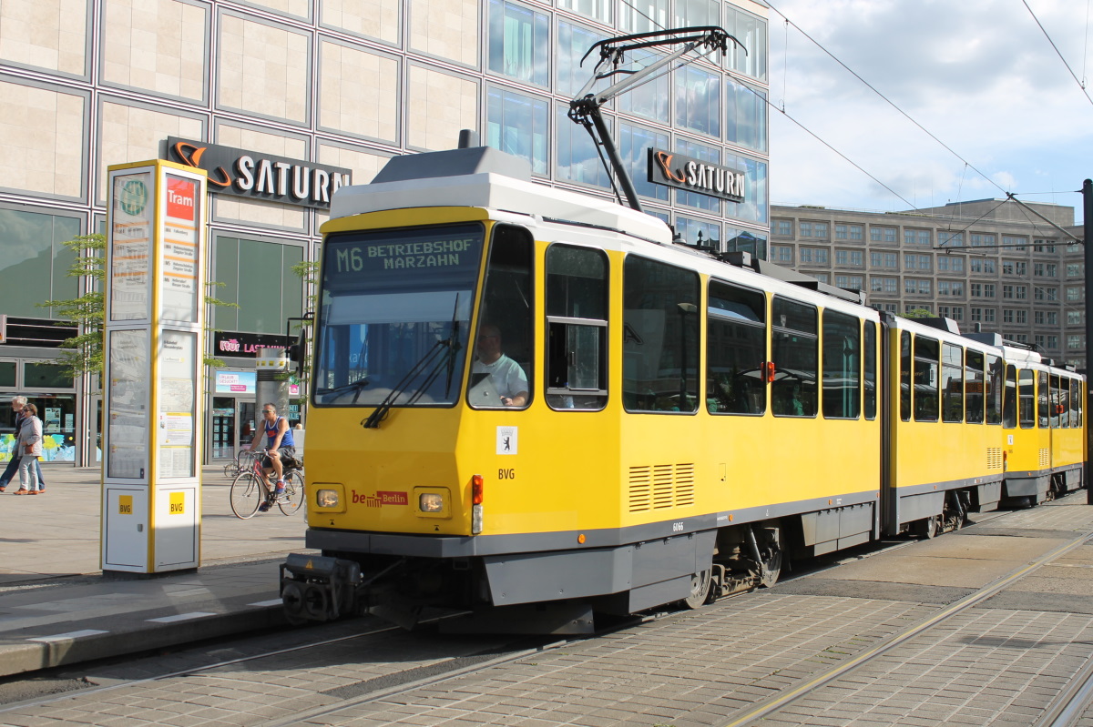 Берлин, Tatra KT4DM № 6066
