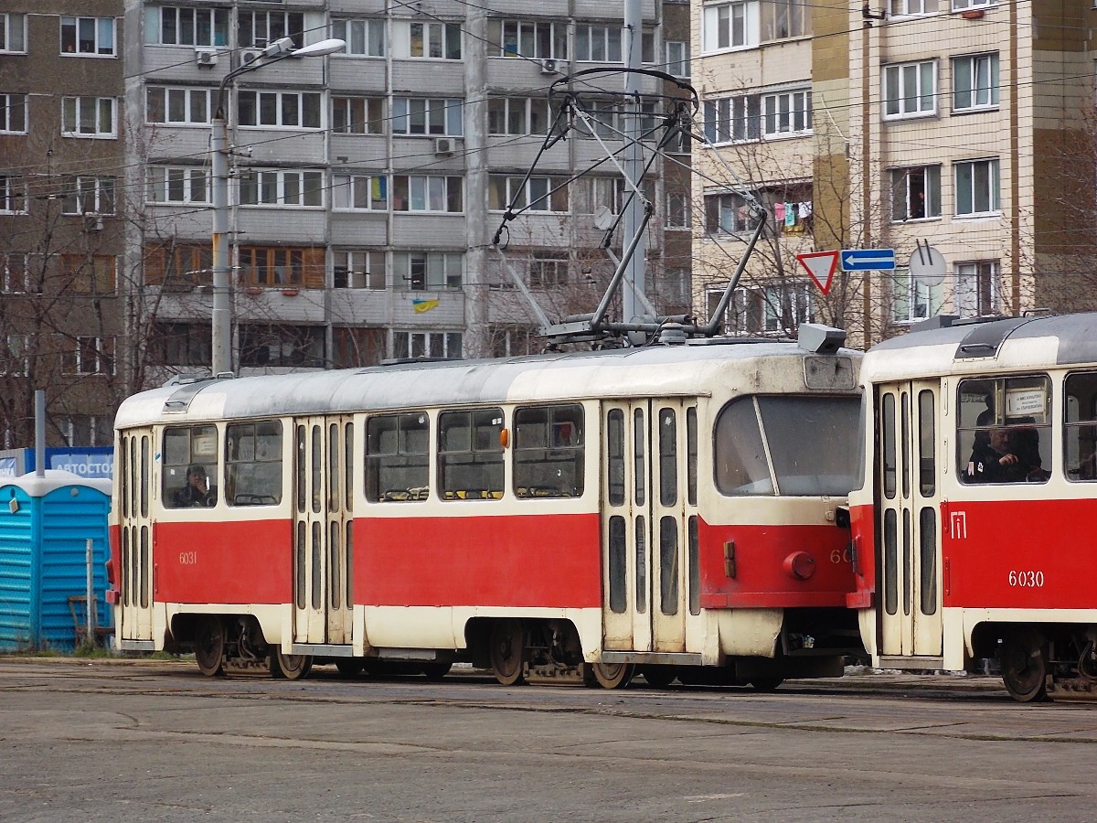 Киев, Tatra T3SU № 6031
