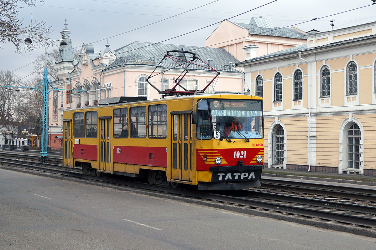 Барнаул, Tatra T6B5SU № 1021 Барнаул, Tatra T6B5SU № 1021