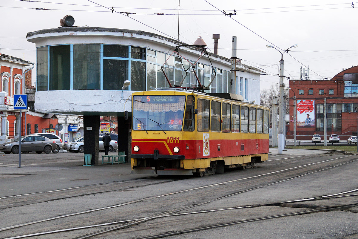 Барнаул, Tatra T6B5SU № 1011