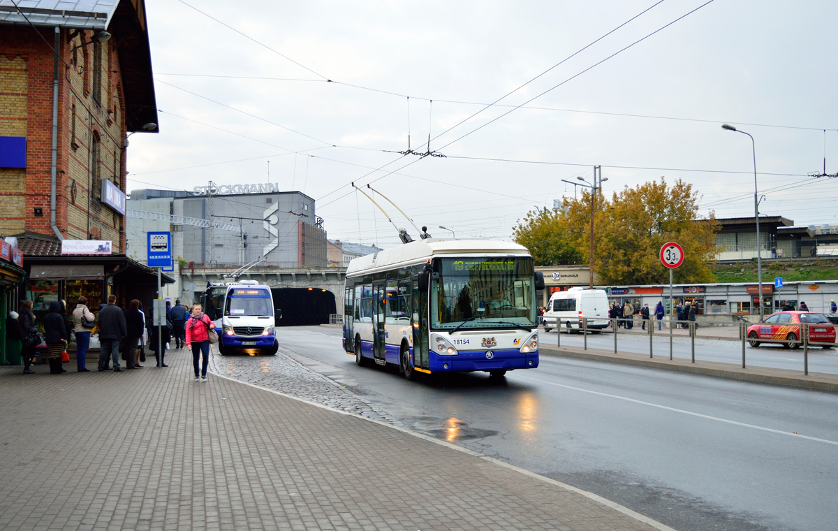 Рига, Škoda 24Tr Irisbus Citelis № 18154