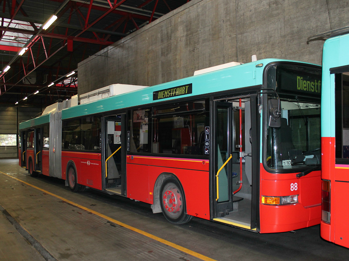 Biel, Hess SwissTrolley 2 (BGT-N1) Nr. 88 Biel, Hess SwissTrolley 2 (BGT-N1) Nr. 88