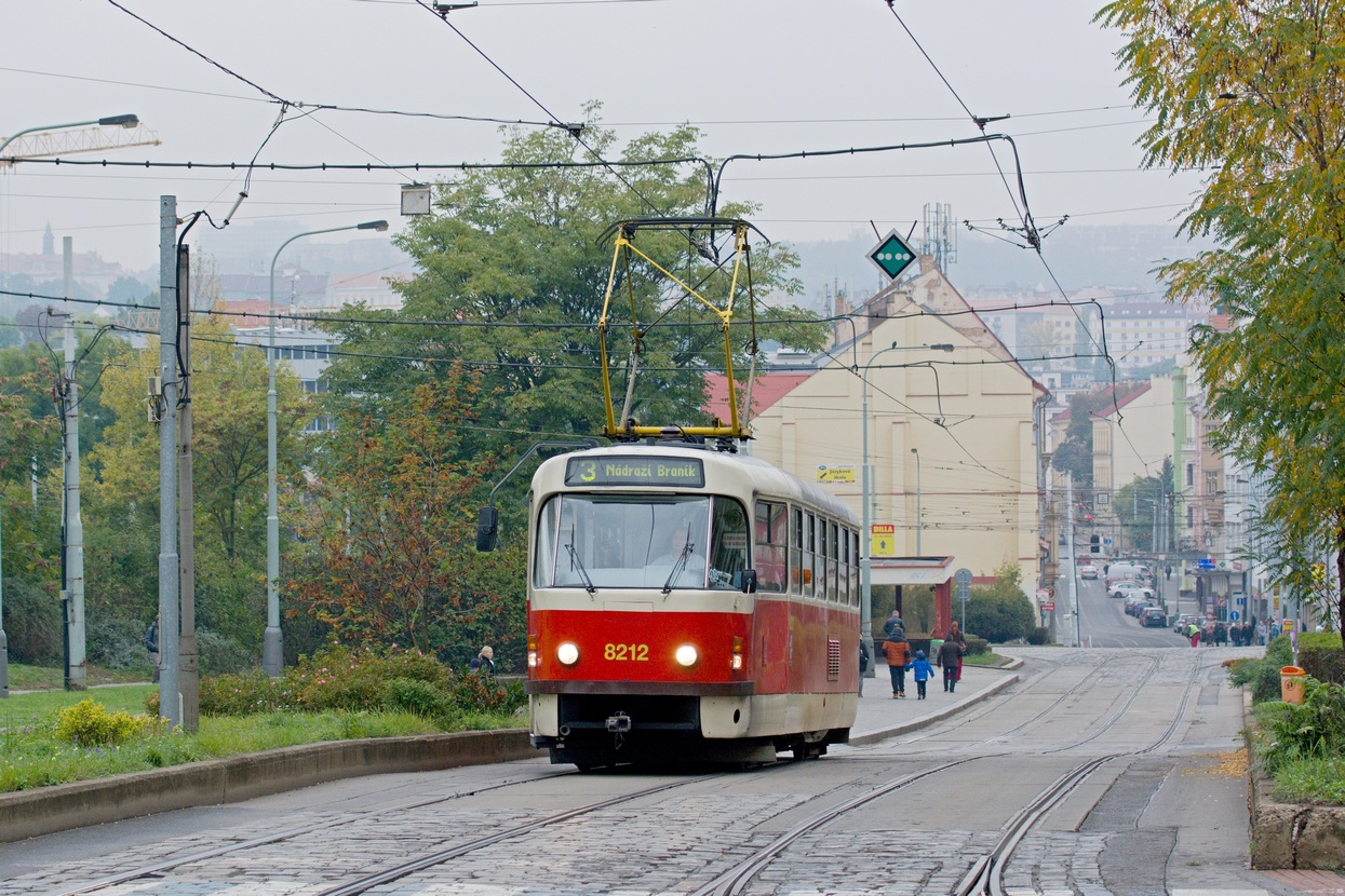 Прага, Tatra T3R.P № 8212