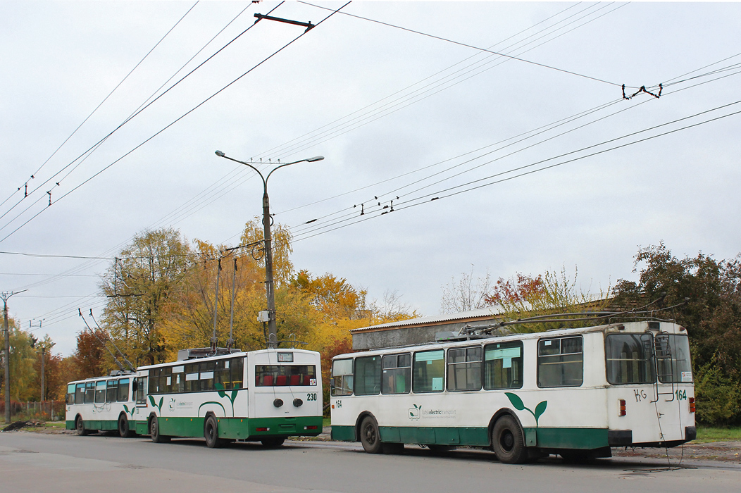 Luckas, MPK/Jelcz 120MT nr. 230; Luckas, ZiU-682V-012 [V0A] nr. 164