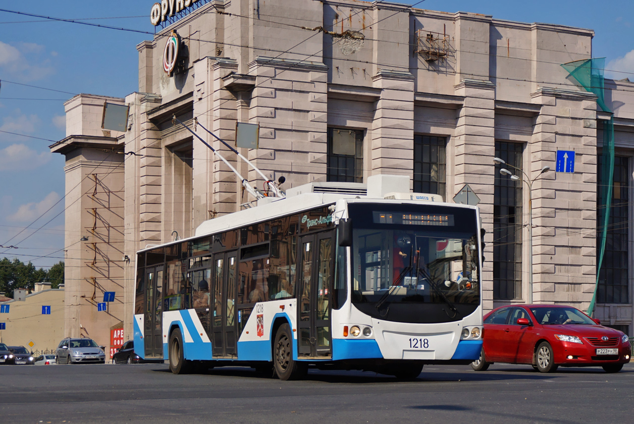 Санкт-Петербург, ВМЗ-5298.01 «Авангард» № 1218