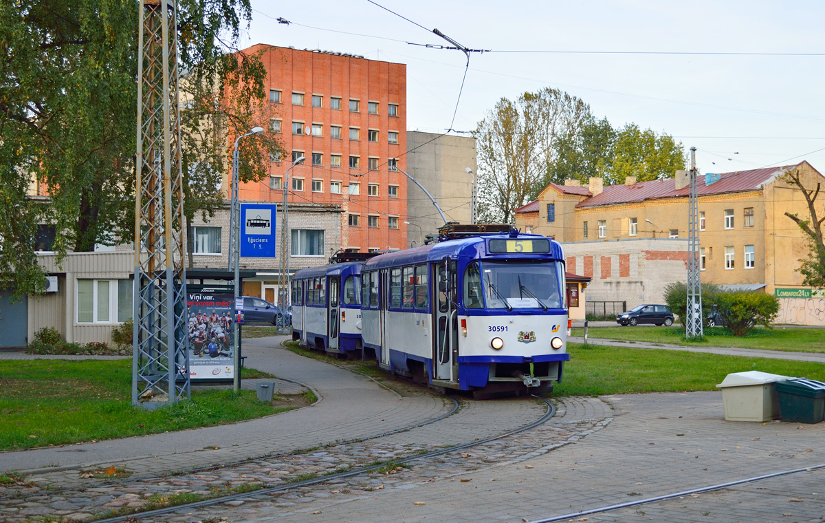 Ryga, Tatra T3A nr. 30591