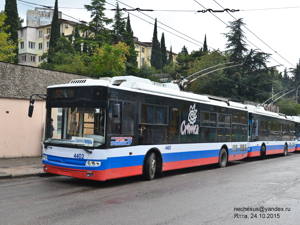 Крымский троллейбус, Богдан Т70115 № 4402