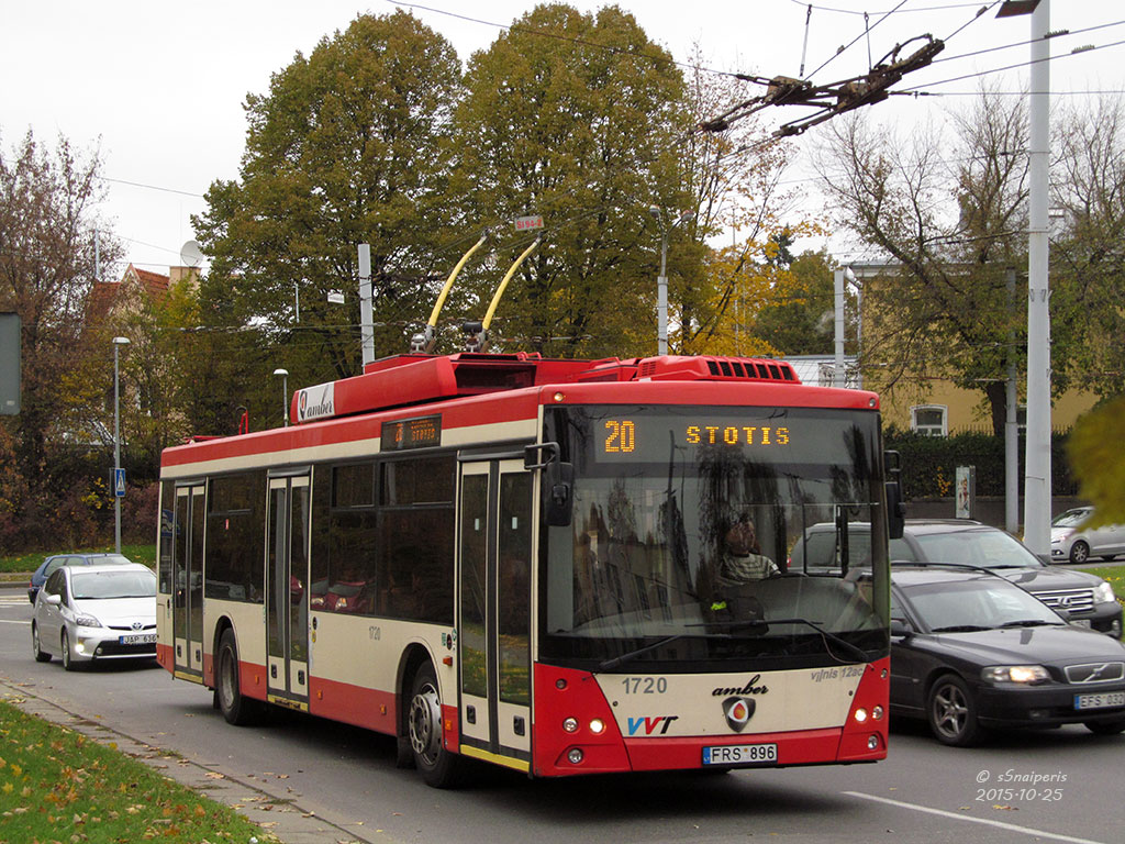 Вильнюс, МАЗ-ЭТОН Т203 Amber № 1720