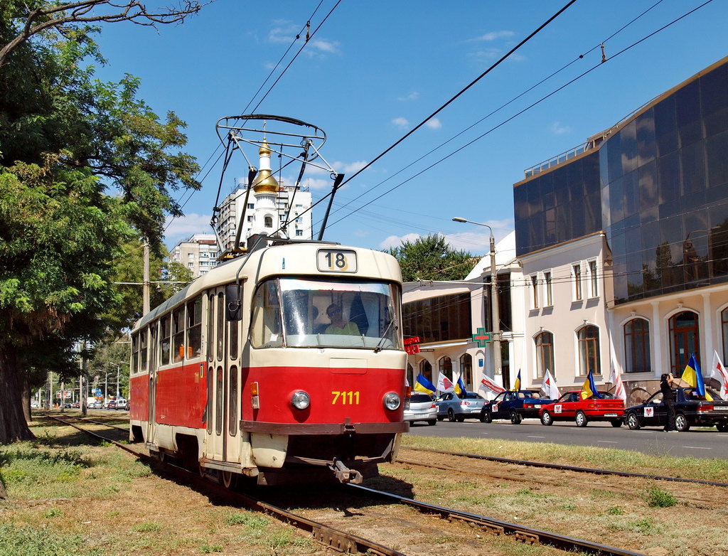 Одесса, Tatra T3SUCS № 7111