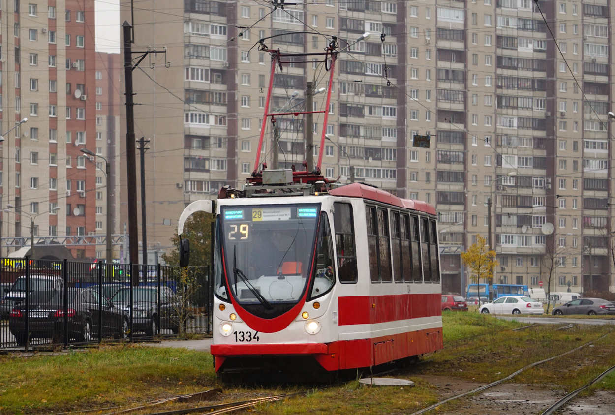 Санкт-Петербург, 71-134А (ЛМ-99АВН) № 1334 Санкт-Петербург, 71-134А (ЛМ-99АВН) № 1334