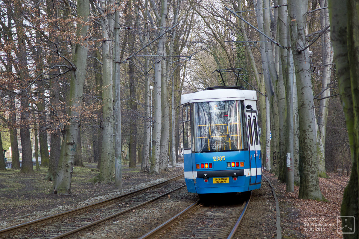 Вроцлав, Konstal 105NWrD № 2385