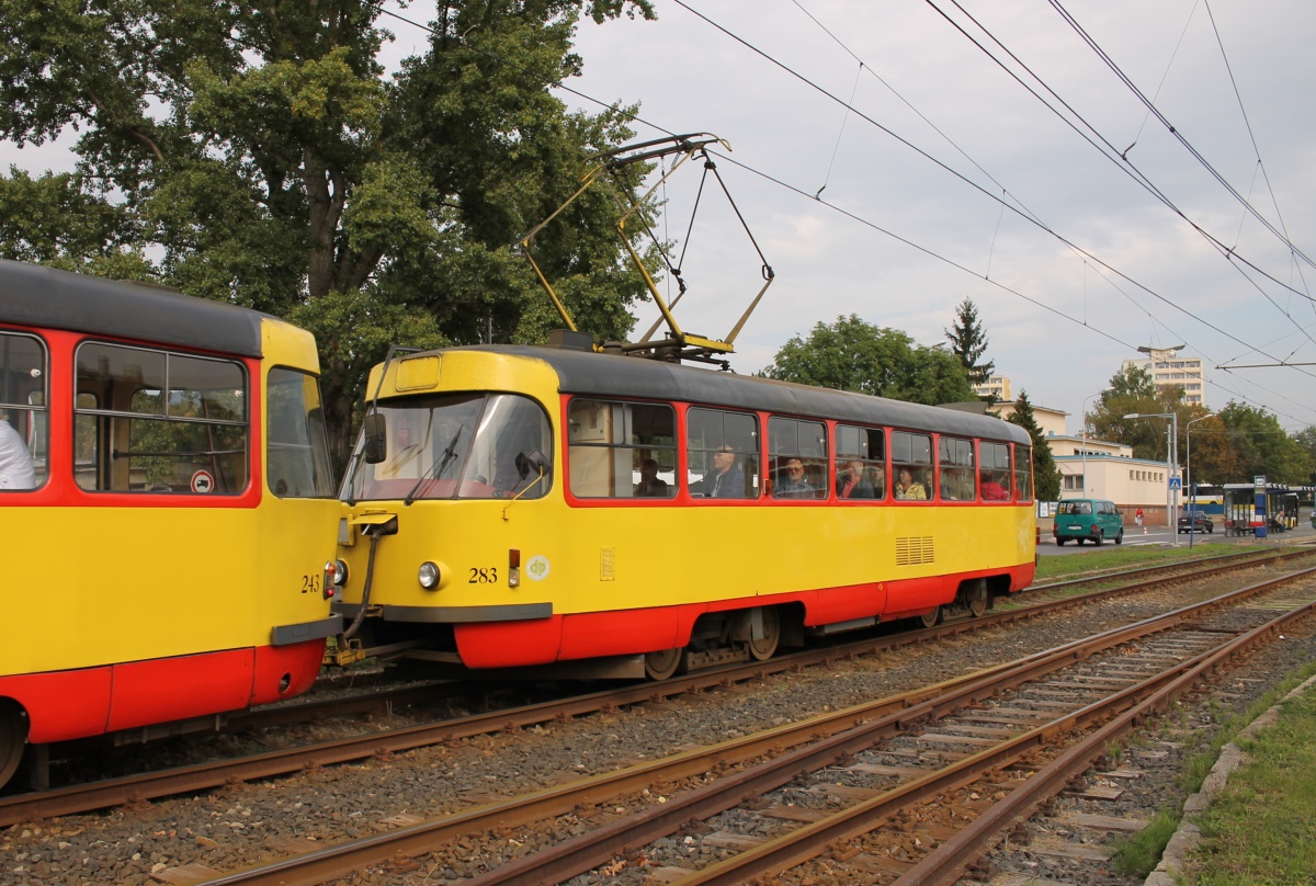 Мост ― Литвинов, Tatra T3M.3 № 283
