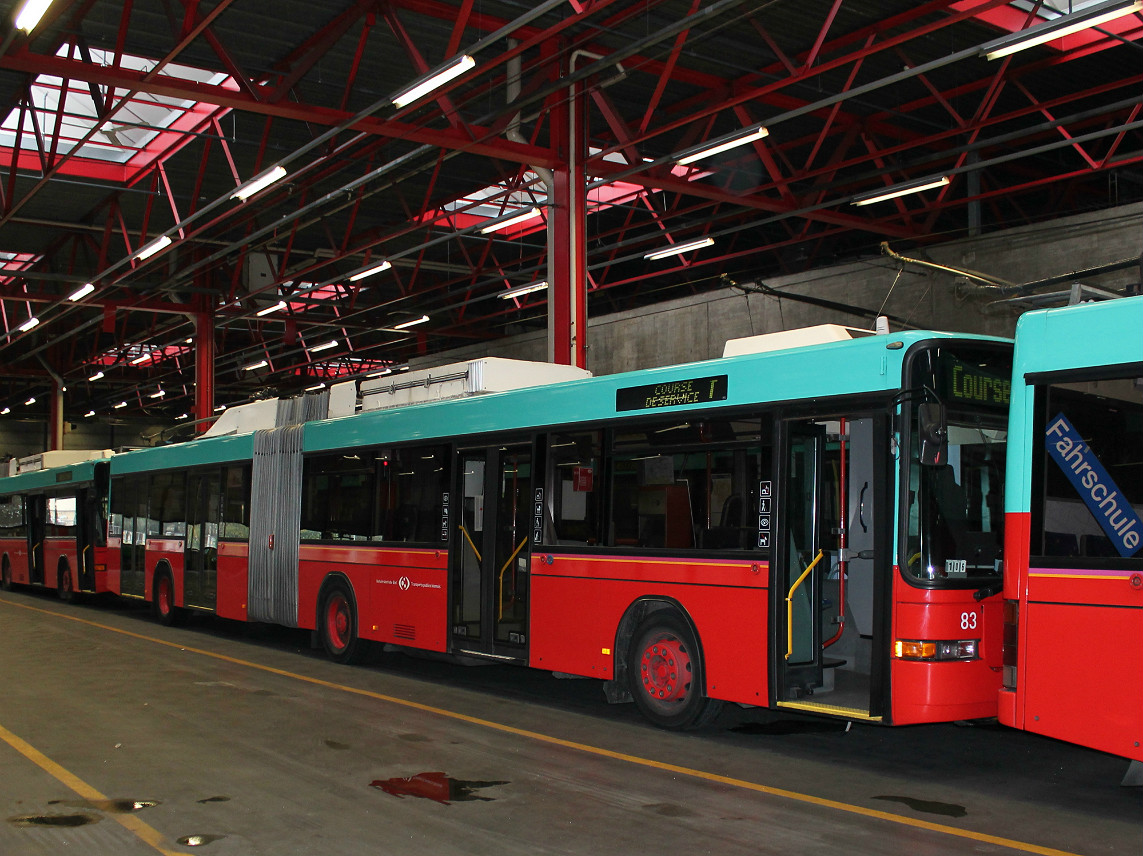Биль, Hess SwissTrolley 2 (BGT-N1) № 83 Биль, Hess SwissTrolley 2 (BGT-N1) № 83