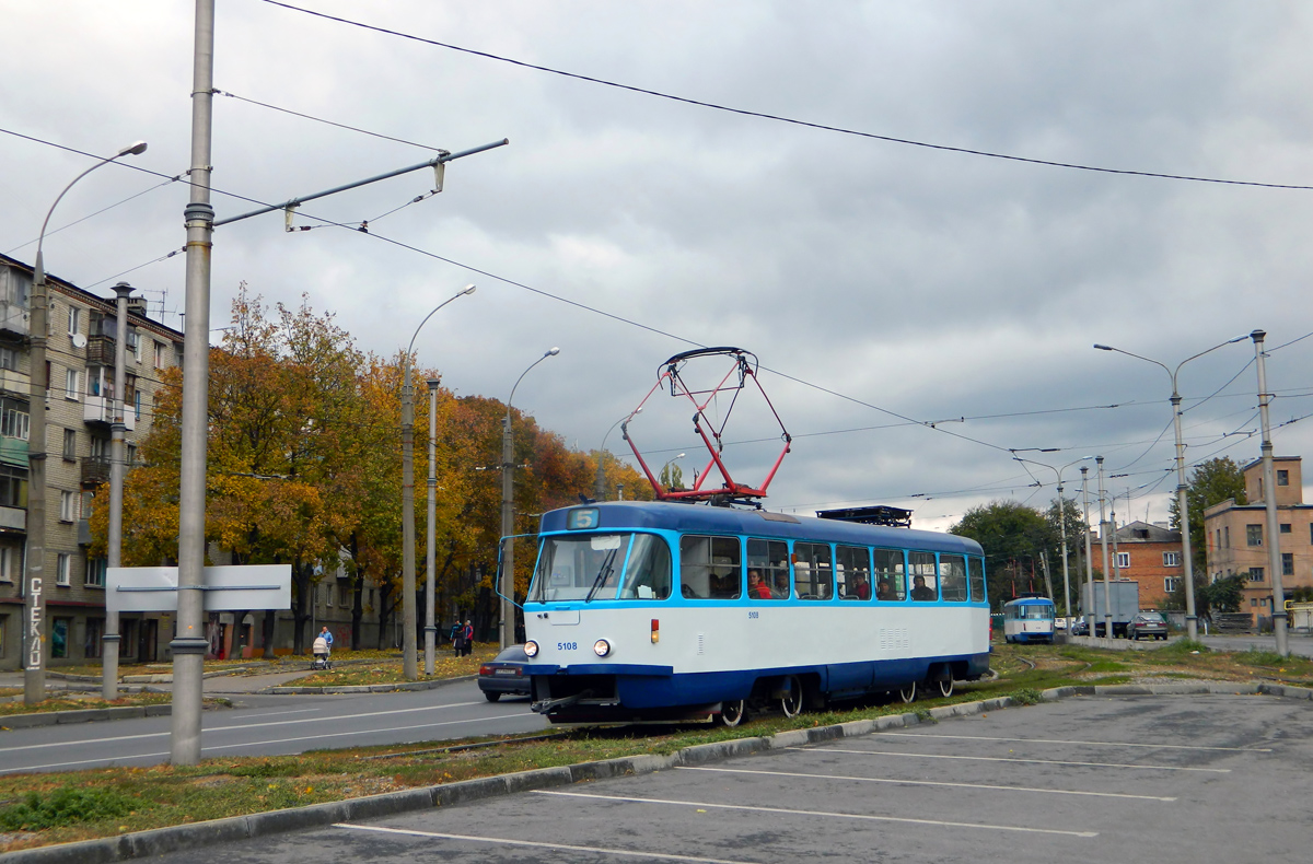 Харьков, Tatra T3A № 5108