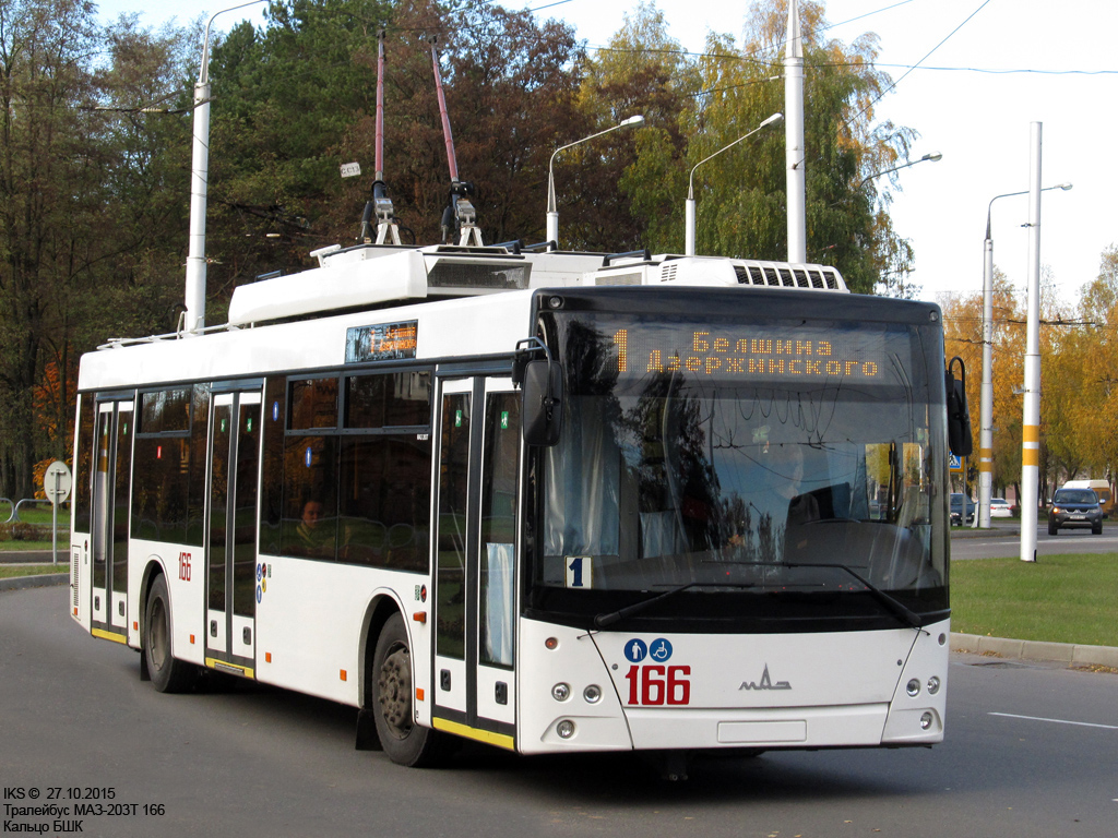 Бобруйск, МАЗ-203Т70 № 166