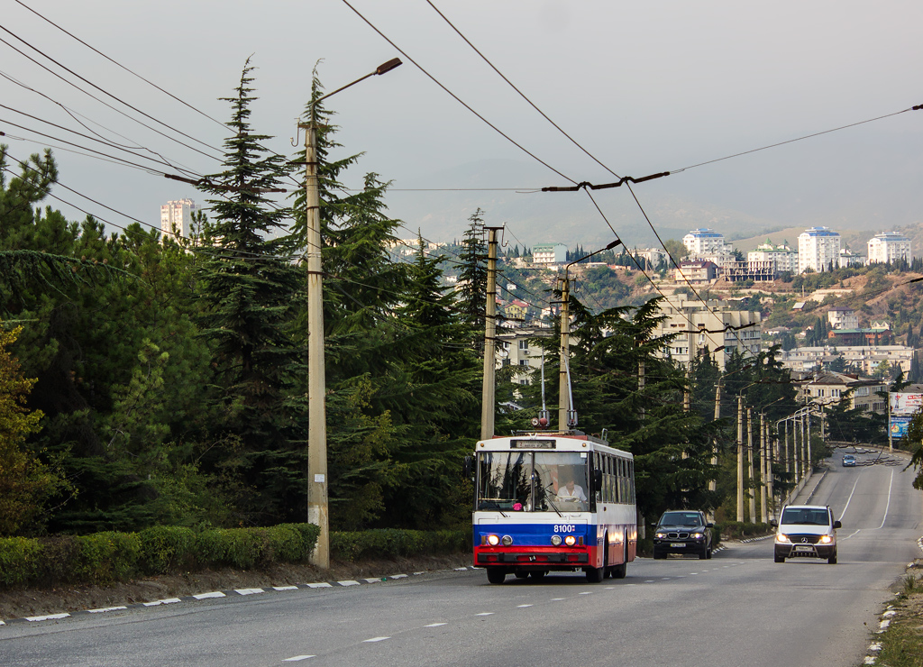 克里米亚无轨电车, Škoda 14Tr89/6 # 8100