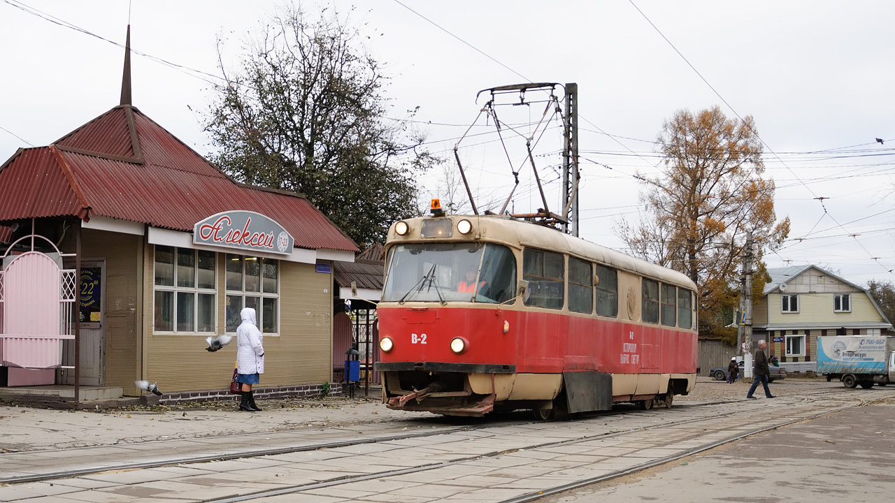 Тула, Tatra T3SU (двухдверная) № В-2